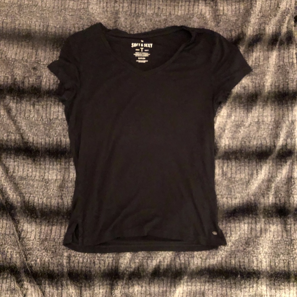 American Eagle Soft Black Top